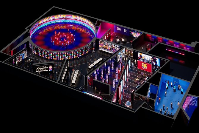 Camp Nou Immersive Tour F.C.Barcelona Museum: Open Date Ticket - The Espai Barça construction viewpoint