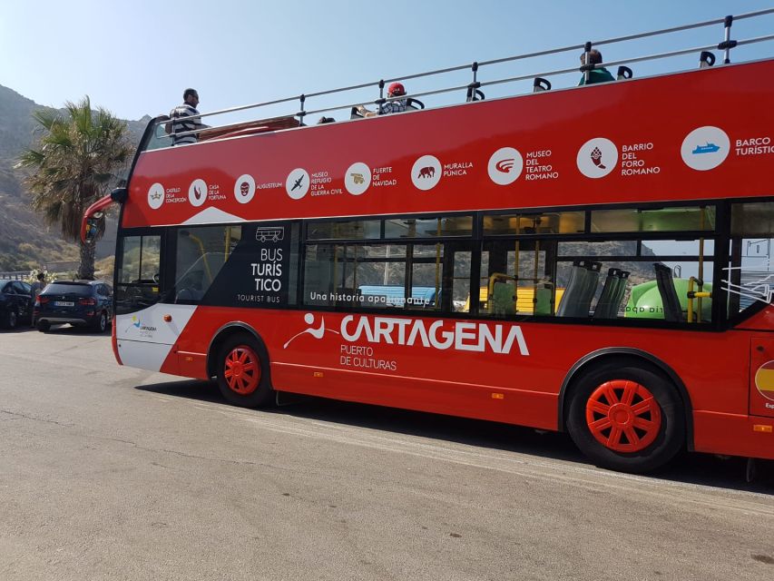 Cartagena, Spain: Panoramic Double-Decker Bus Tour - Picking up your ticket at the Tourist Bus point
