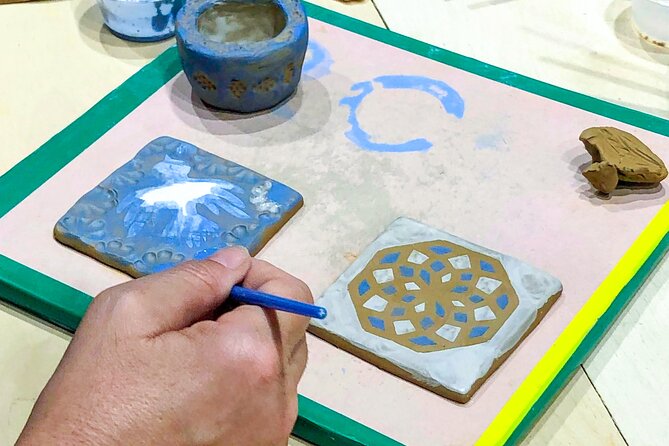 Ceramic Tiles Small Group Workshop in Barcelona - A creative break in Poble-sec