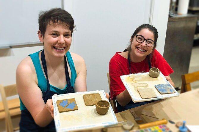 Ceramic Tiles Small Group Workshop in Barcelona - The value of two handmade tiles