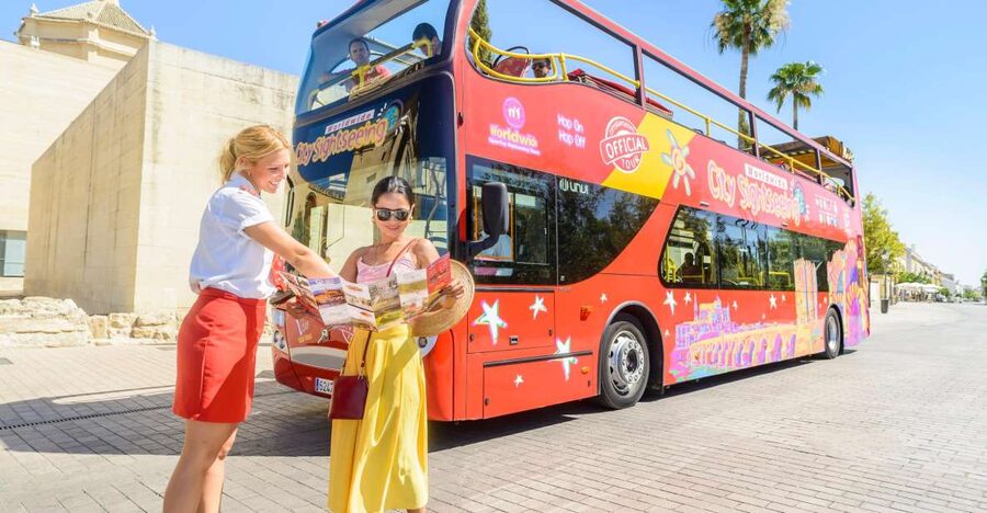 Córdoba: City Sightseeing Hop-On Hop-Off Bus Tour - Red Route: from the Guadalquivir to Santa Marina