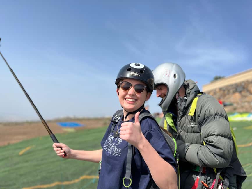 Costa Adeje: Tandem Paragliding Flight - Barranco del Infierno and Tejina Mountain from Above