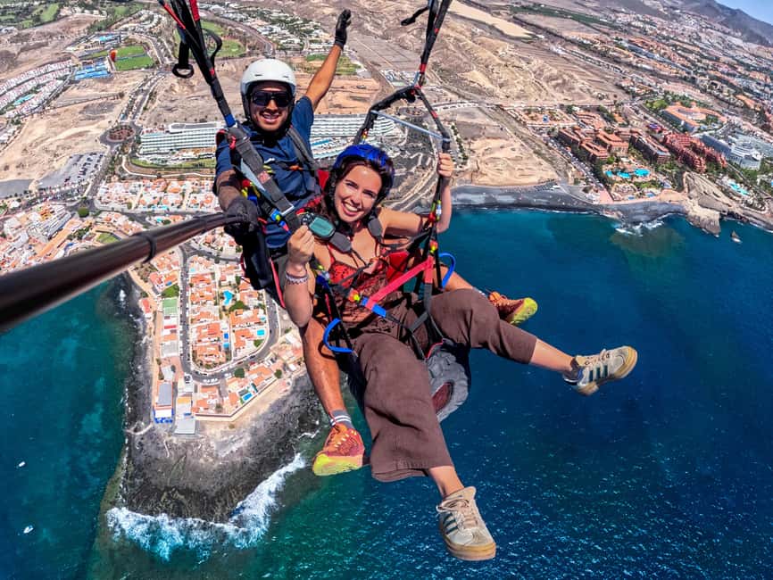 Costa Adeje: Tandem Paragliding Flight - Pickup Points Around Costa Adeje