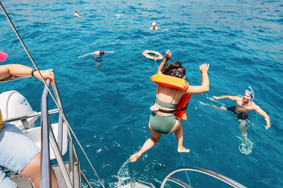Costa Adeje: Whale Watching Catamaran Tour with Drinks - What the crew adds to the trip