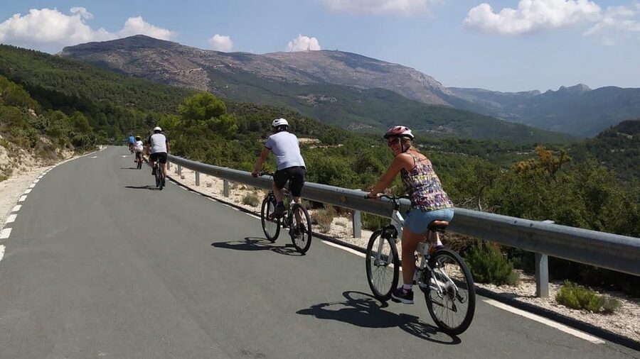 Costa Blanca Downhill Bike Ride - Sella: The Longest Ride and the Finish