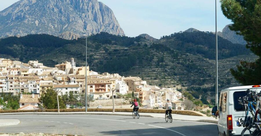 Costa Blanca Downhill Bike Ride - Penàguila: Your First 45 Minutes on the Bike