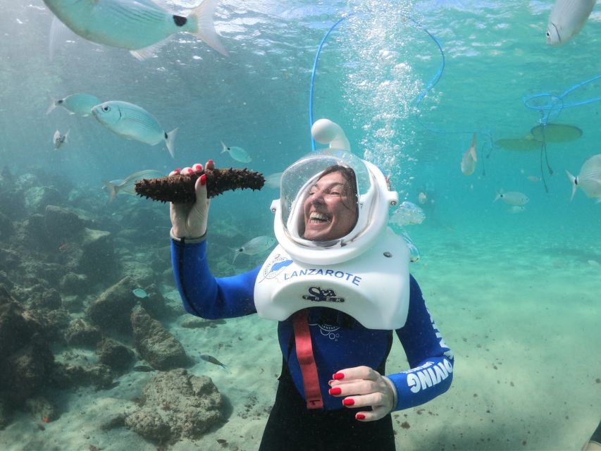Costa Teguise : Underwater Sea Trek Experience - The Marine Life and the Human Touch