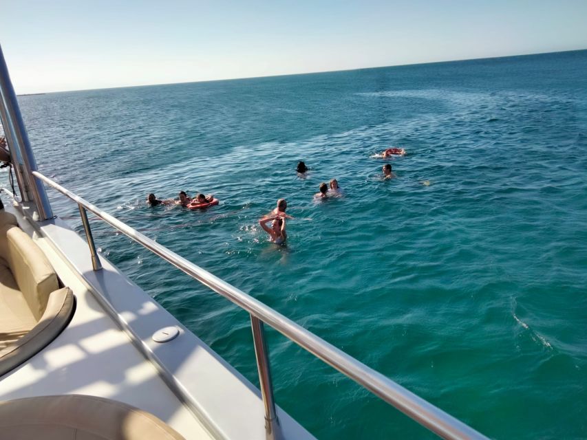 Denia: Cova Tallada Catamaran Tour and Swimming Stop - Finding Boramar at Denia harbor