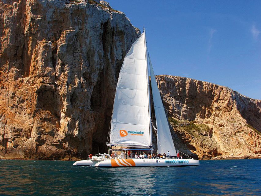 Dénia & Jávea: Portixol Sailing Catamaran Excursion with BBQ - From Dénia Port To The Open Coast