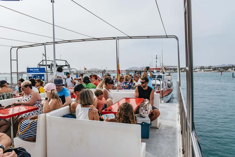 Desde Corralejo: Lobos Island Ferry with Optional Transfer - Practical comfort and limitations