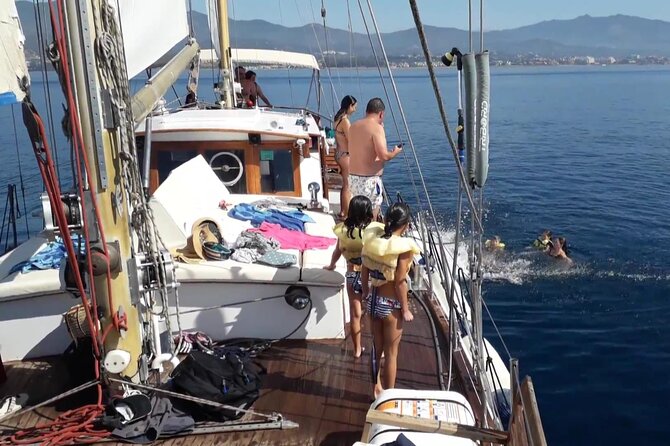 Dolphin Watching Adventure in Estepona Bay - The swim stop in open water
