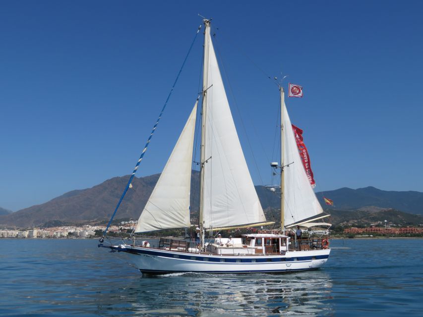 Estepona: Dolphin Watching Sailboat Cruise with Drink - Sailing along Estepona Bay