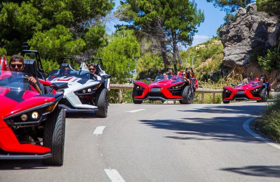 From Andratx: Formula Sunset Driving Tour - Starting in Paguera and following the Calvià coast
