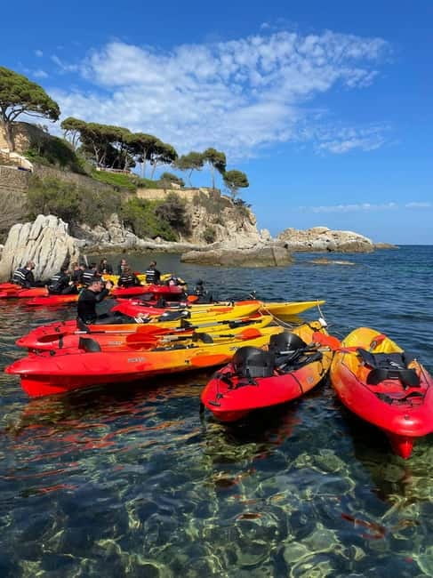 From Barcelona: Costa Brava Kayak & Snorkel Tour with Picnic - What to bring and what to expect on site