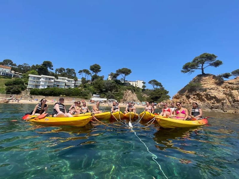From Barcelona: Costa Brava Kayak & Snorkel Tour with Picnic - The ride to Platja d’Aro