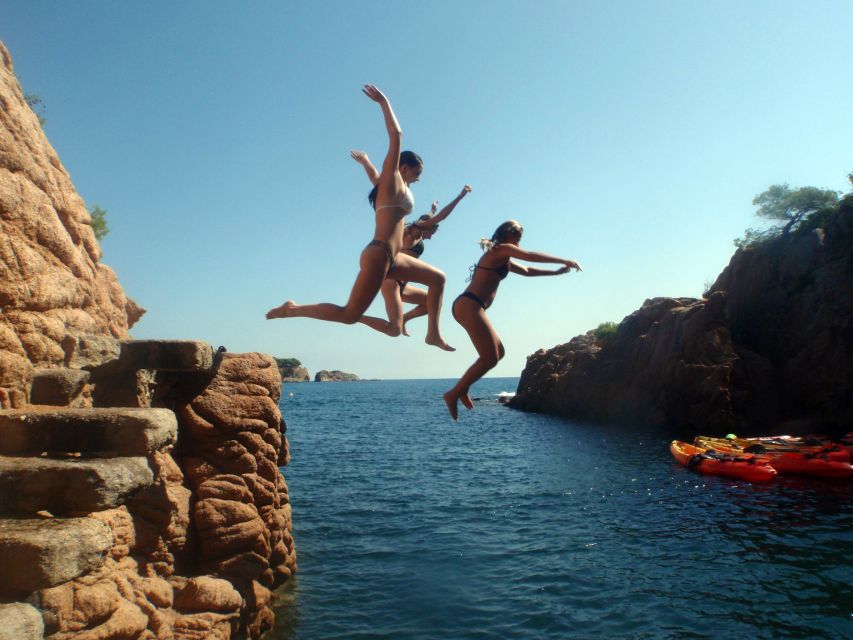 From Barcelona: Costa Brava Trails, Snorkeling & Cliff Jump - Cliff jumping without turning the day into a stunt show