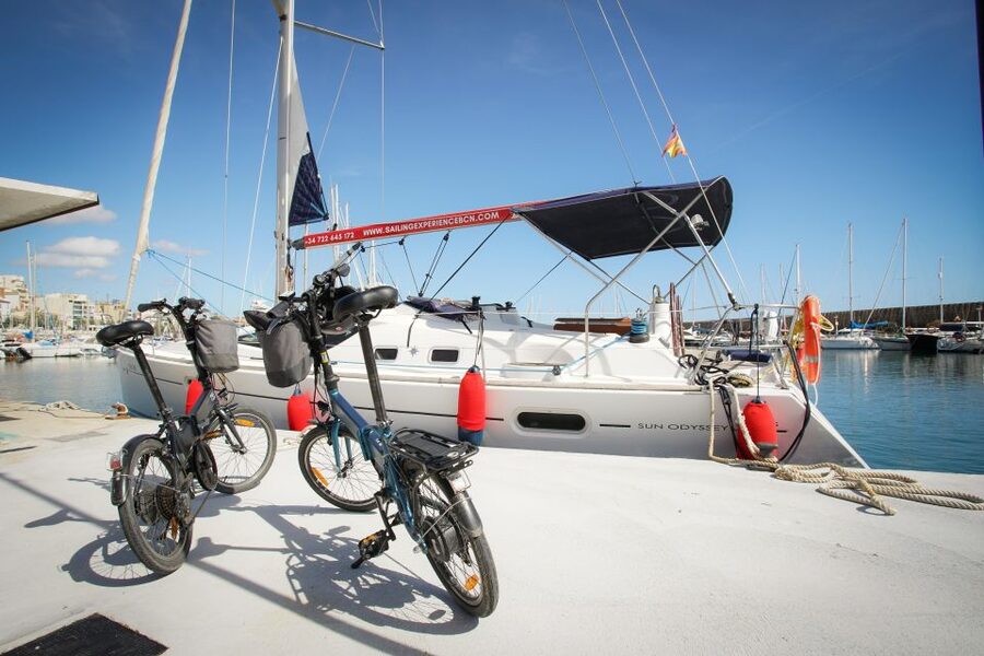 From Barcelona: E-Bike and Sailing Tour with Wine Tastings - Alella and its Catalan wine tradition