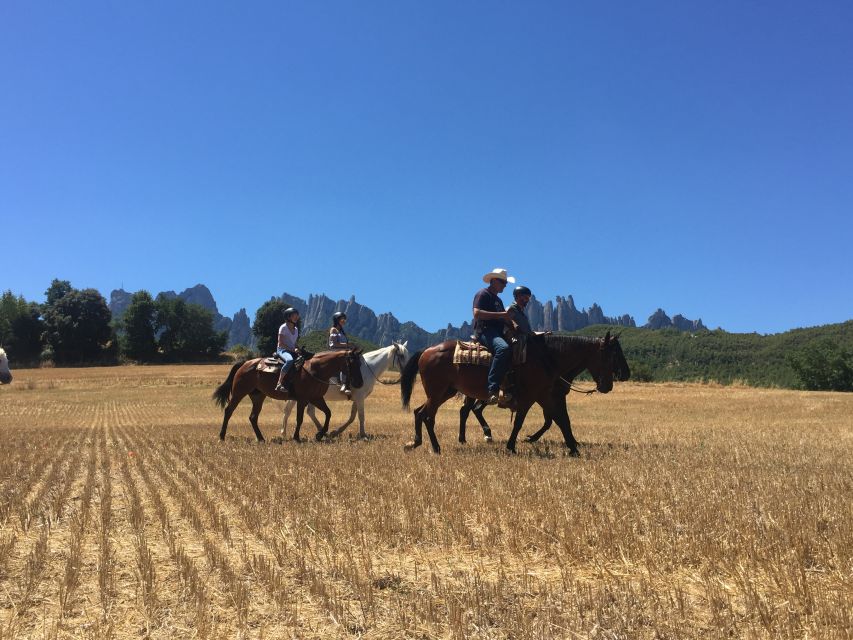 From Barcelona: Horseback Tour in Montserrat National Park - Meeting in Barcelona at 8:00 AM