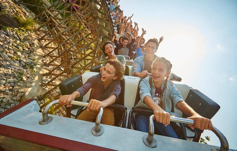 From Barcelona: PortAventura Theme Park Ticket & Transfer - Food, water attractions, and the extra-ticket question