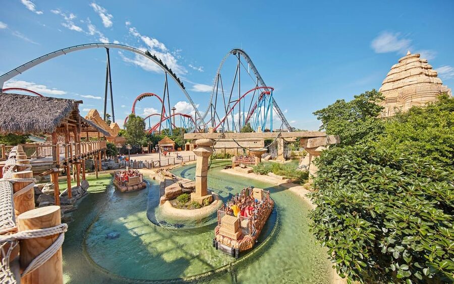 From Barcelona: PortAventura Theme Park Ticket & Transfer - Arriving at PortAventura around 11 AM