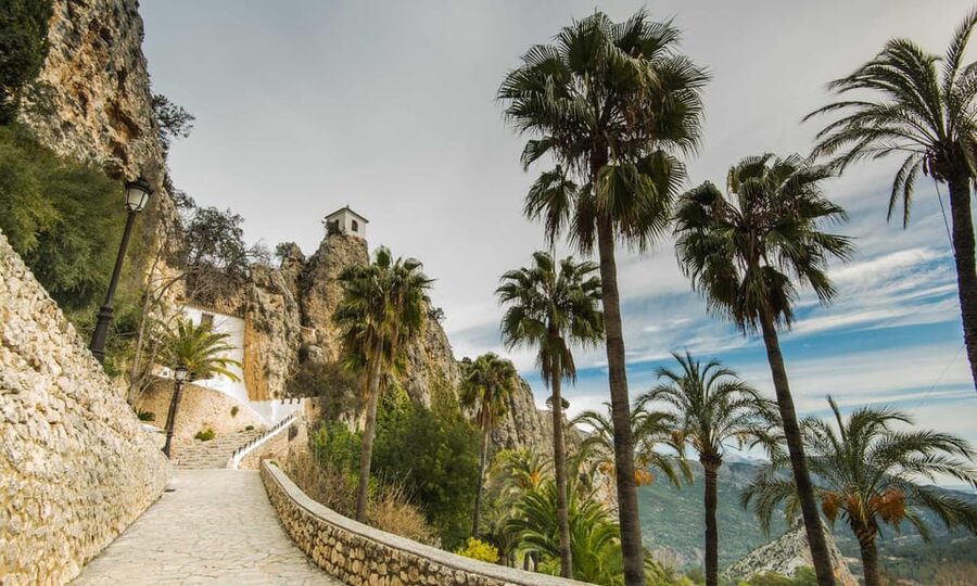 From Benidorm: Guadalest, Altea & ticket in Algar Waterfalls - Algar Waterfalls: clear pools, stone paths, and a cold swim