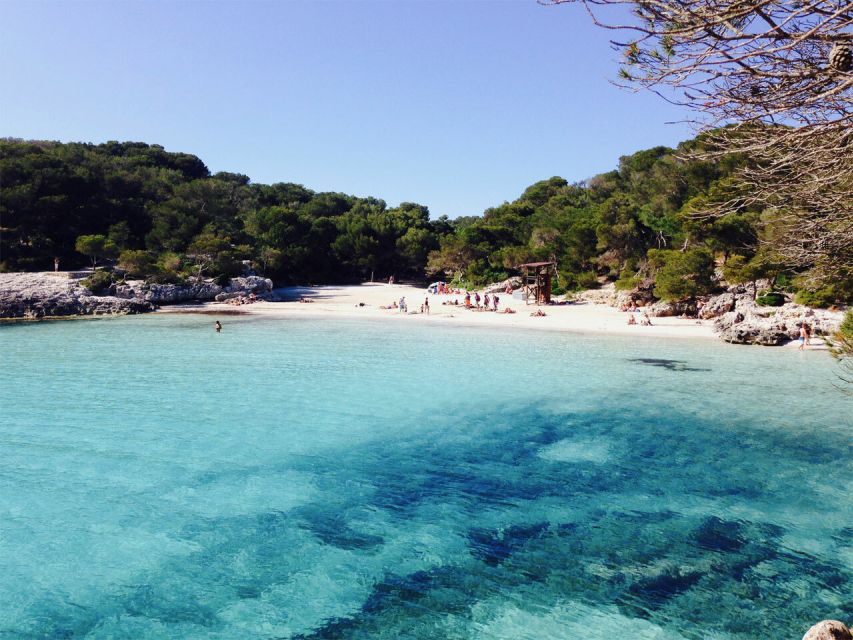 From Cala Galdana: 2-Hour Glass-Bottom Boat Trip - Cala Mitjana and Cala Mitjaneta from the sea