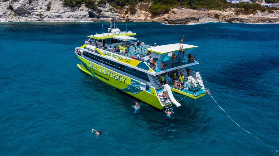 From Cala Ratjada: East Coast Glass-Bottom Boat Trip - The 2.5-hour route through Cala Bona and Cala Millor
