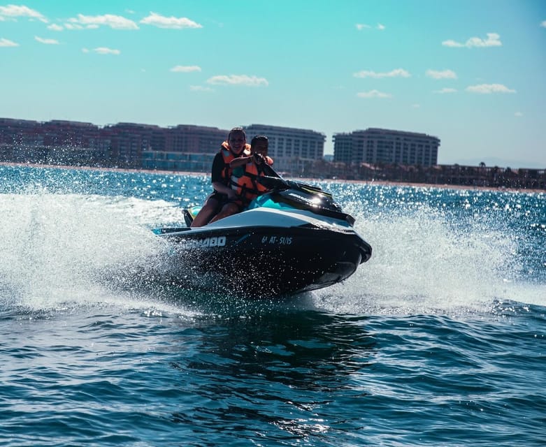 From Dénia/Jávea: Cala Blanca Boat Trip with Jet Ski & Lunch - The jet ski ride and safety instruction