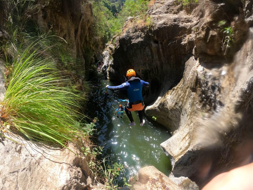 From Estepona: Guadalmina River Guided Canyoning Adventure - What the Guadalmina canyoning route is really like