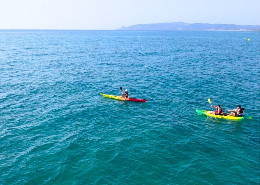 From L'Estartit: Sea Kayaking Tour to the Medes Islands - The swim and marine life stop