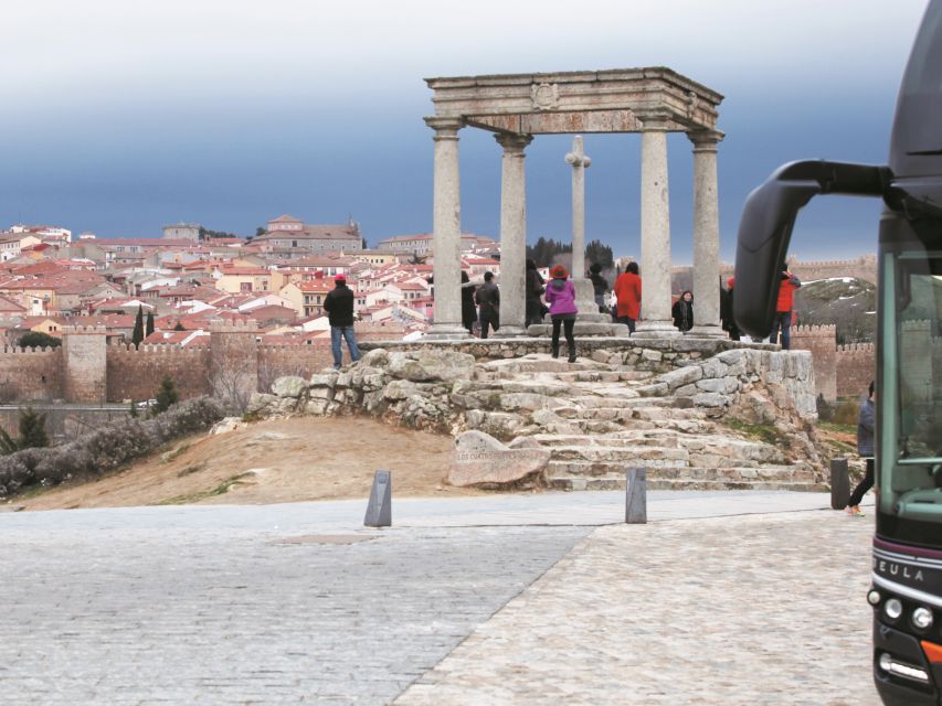 From Madrid: Ávila and Segovia Guided Day Trip - Meeting the bus in central Madrid