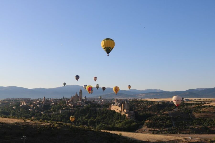 From Madrid: Hot Air Balloon over Segovia with Transfer - The Field Picnic and Cava Toast