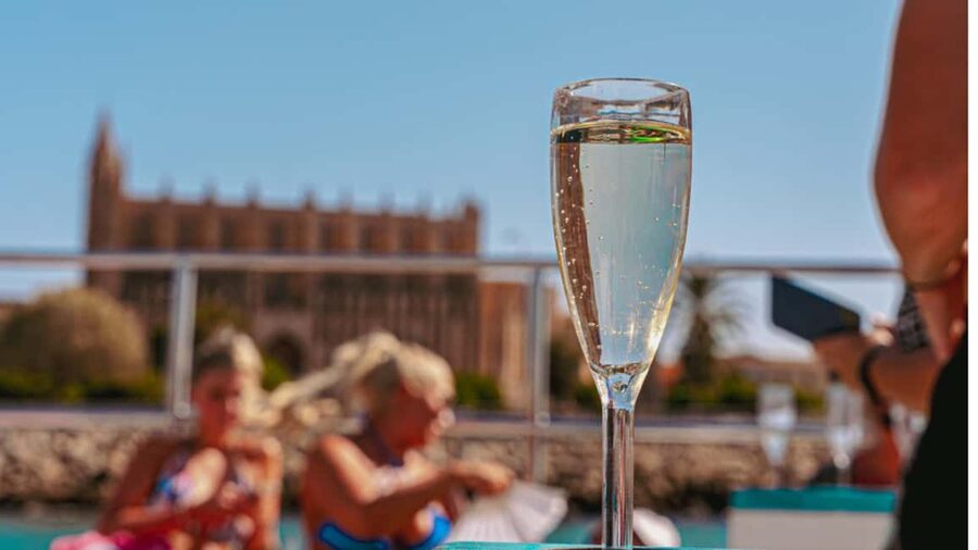 From Magaluf: Palma Bay Sightseeing Cruise with Live Music - Illetas, Punta Negra, And The Swim Stop