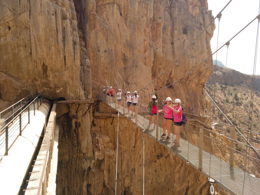 From Málaga: Caminito del Rey Full-Day Tour - El Caminito del Rey and the 100-meter drop