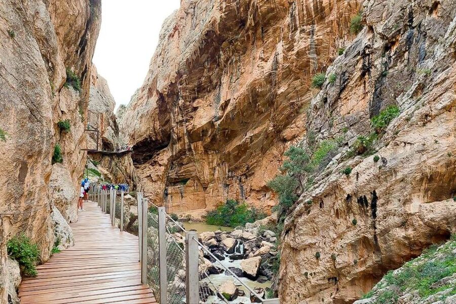 From Málaga: Caminito del Rey Guided Day Trip - The final bridge, wind, and the best photographs