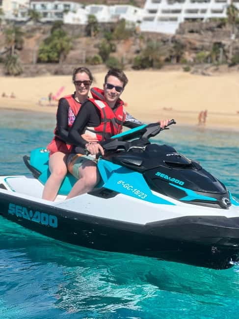 From Morro Jable: Jet Ski Adventure Tour (without license) - Hotel transfers are useful, but plan the timing