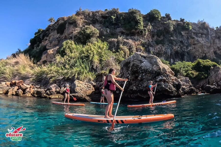 From Nerja: Guided Paddle Surf Cliffs and Maro Waterfall - Photos and videos make the $41 price more attractive