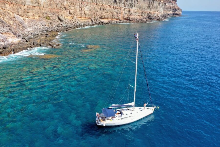 From Puerto de Mogán: Sailboat Trip with Food and Drinks - The final 30 minutes back to Puerto de Mogán