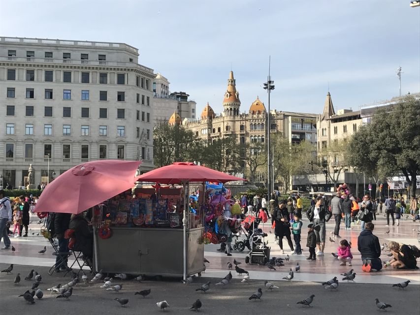 From Salou: Full Day Barcelona Panoramic Tour with Free Time - Free time around the Ramblas and Gothic Quarter