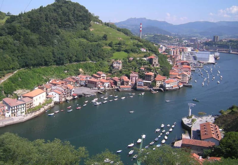 From San Sebastian: Hondarribia, San Pedro & San Juan Tour - Mount Jaizkibel and the Bidasoa River view