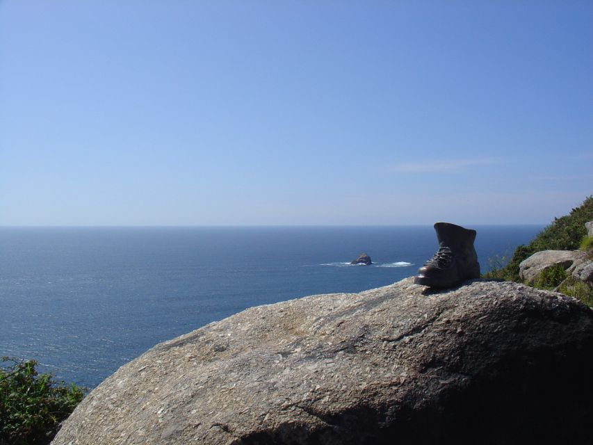 From Santiago: Finisterre, Muxia & Costa da Morte Excursion - Ezaro Waterfall: where fresh water meets the Atlantic