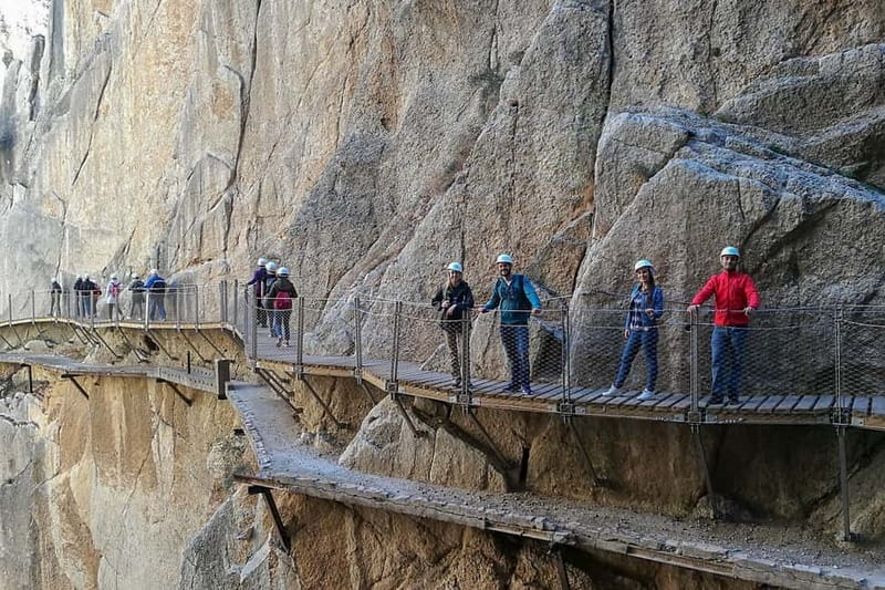 From Seville: Caminito del Rey Hike Day Trip - The guided route through Los Gaitanes Gorge
