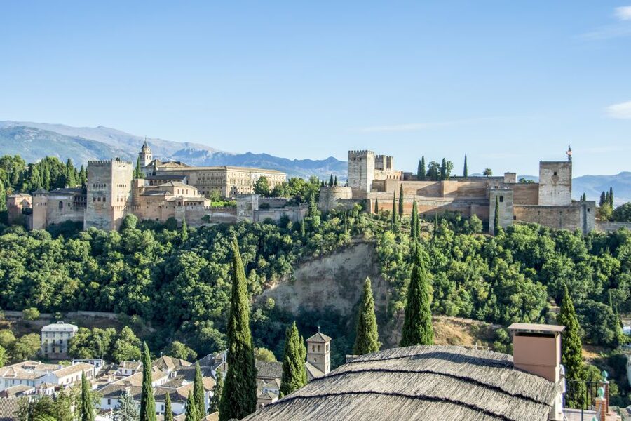 From Seville: Granada Day Trip with Alhambra and Albaicín - Entering the Alhambra complex