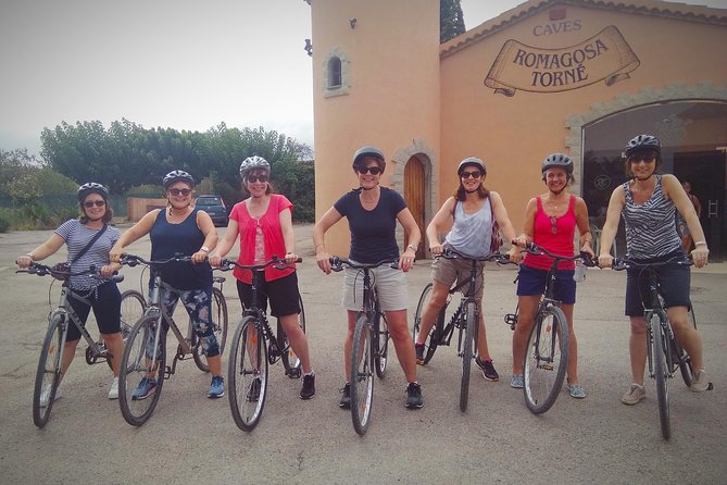 From Sitges: Bike Tour and Winery Visit with Free Hotel Pick Up. - A relaxed ride through Alt Penedès vineyards