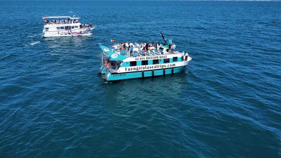 Fuengirola: Catamaran Tour to Spot Dolphins - Leaving Fuengirola Harbour at Gate 3