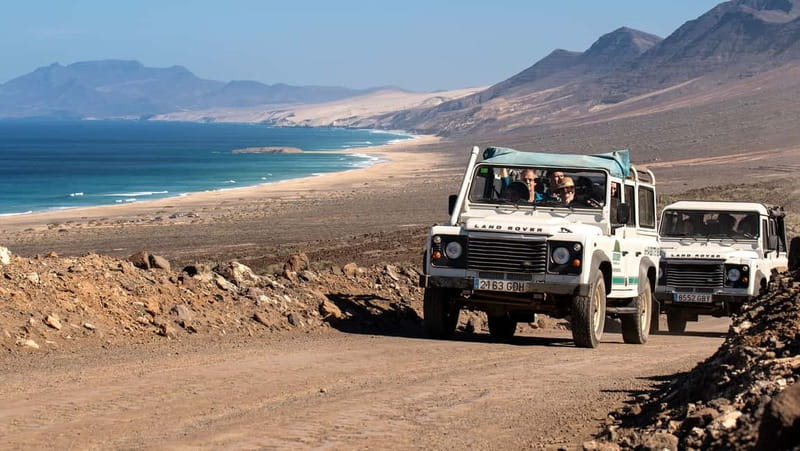 Fuerteventura: Cofete Beach Jeep Safari - The Land Rover ride and the first scenic stops