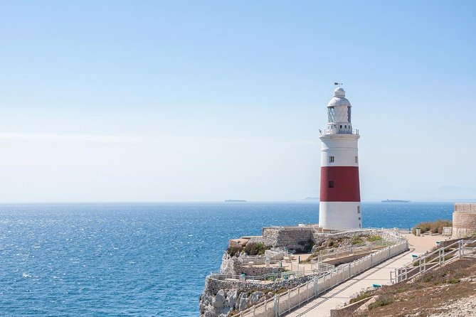 Gibraltar Rock Guided Tour - Europa Point and the view across the Strait