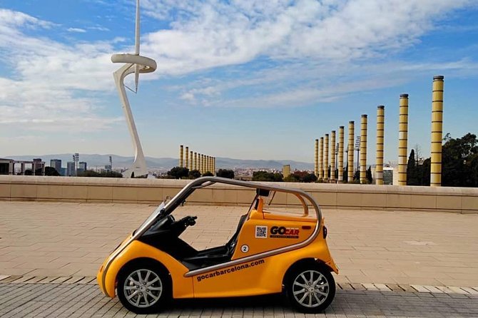 GoCar Barcelona Experience - Montjuïc: fountains, museums, and wide city views