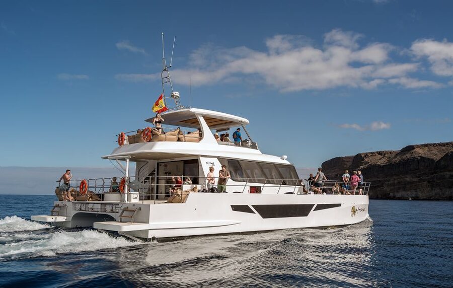 Gran Canaria: Afternoon Catamaran Cruise with Food & Drink - The crew and the mood onboard