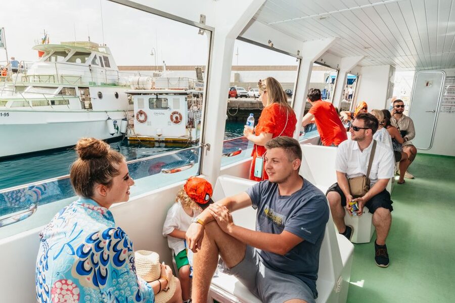 Gran Canaria: Dolphin and Whale Watching Cruise - Boarding the Multiacuatic catamaran
